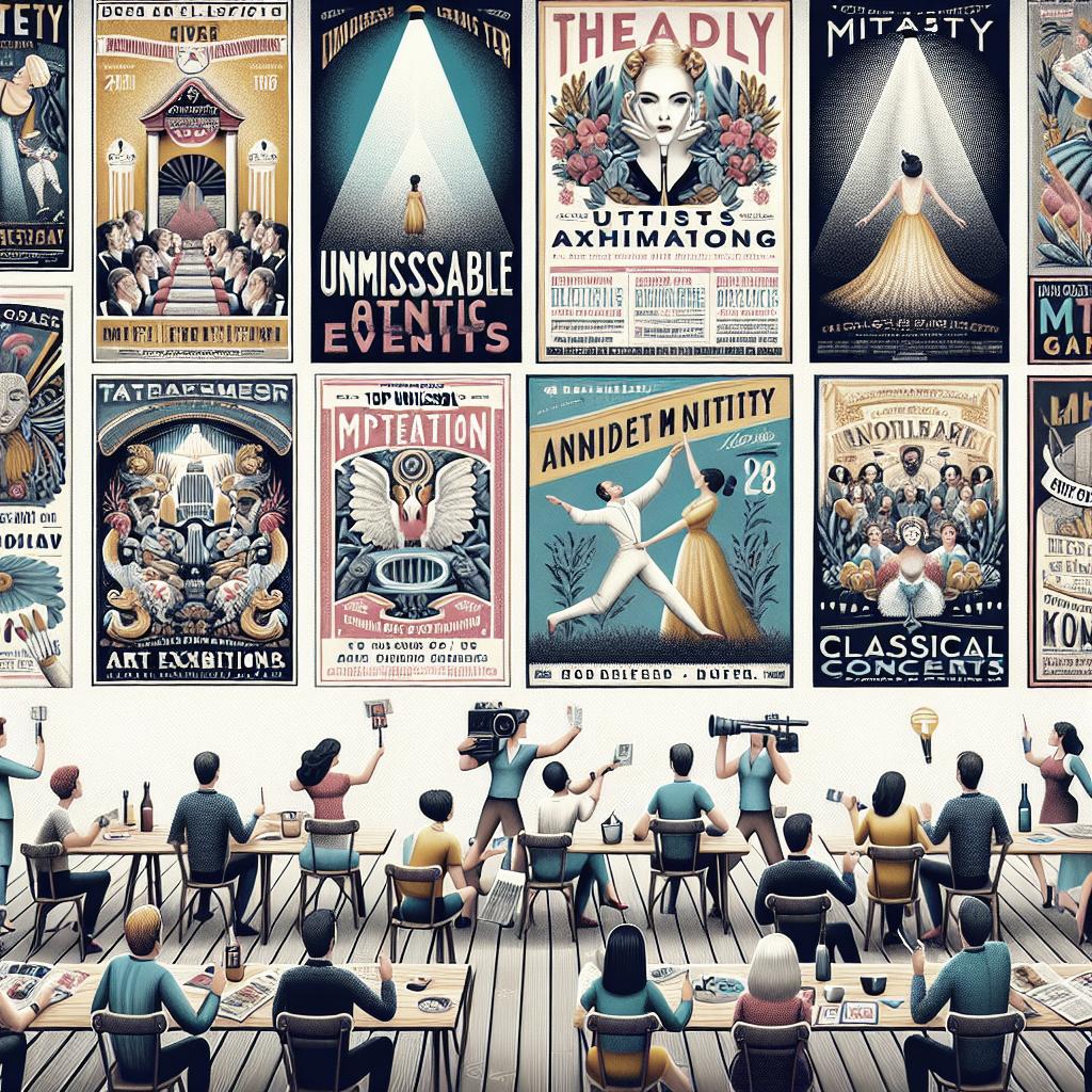 Les Événements Artistiques Incontournables de l’Année