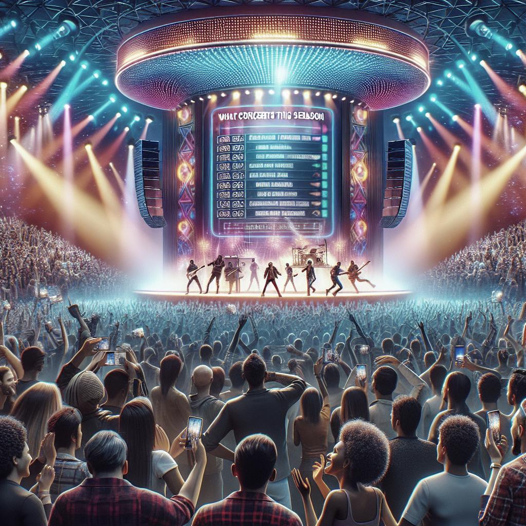 Les Concerts Incontournables de la Saison